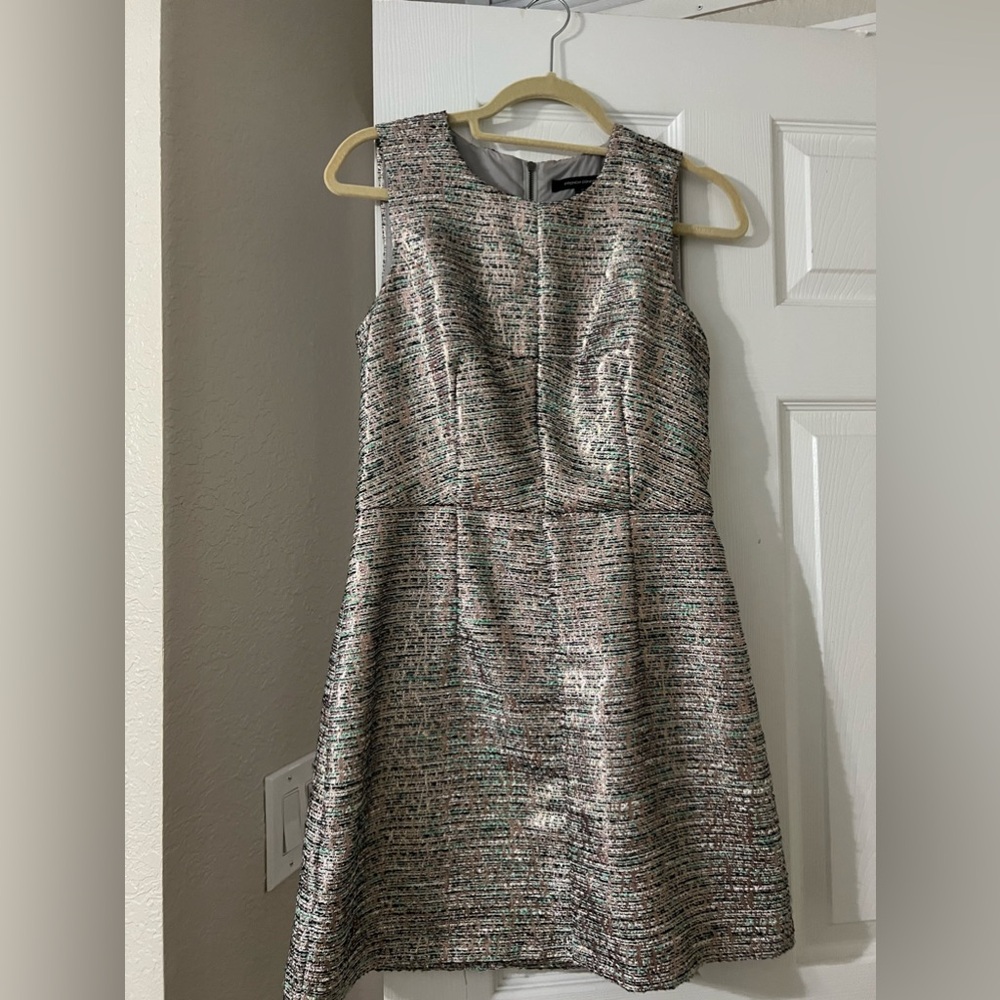 French Connection patterned dress